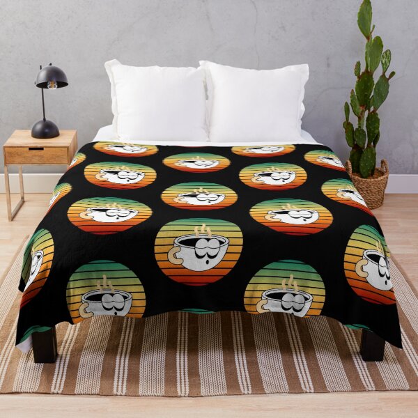Item preview, Coffee Vintage Retro Sunset designed and sold by crazycoffeefan.