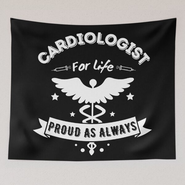 Item preview, Funny Cardiologist For Life Proud As Always for Hospital Doctors And Staffs designed and sold by MyPrintCharming.