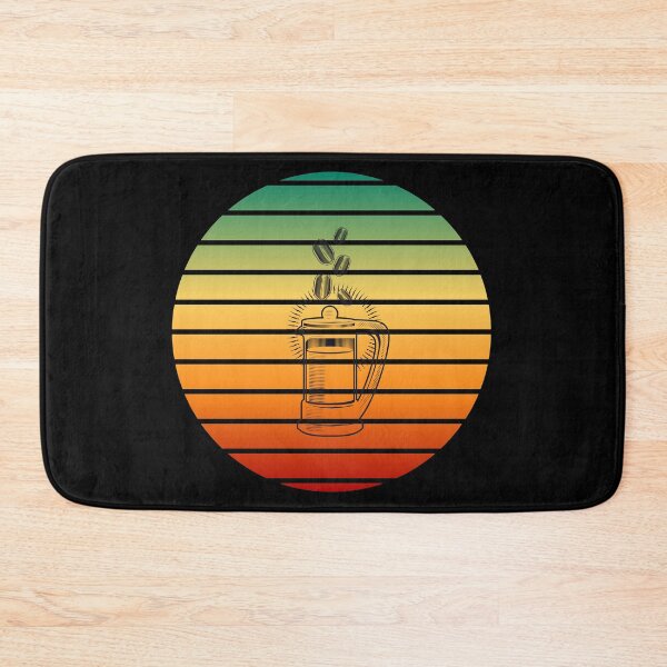 Item preview, Coffee Vintage Retro Sunset designed and sold by crazycoffeefan.