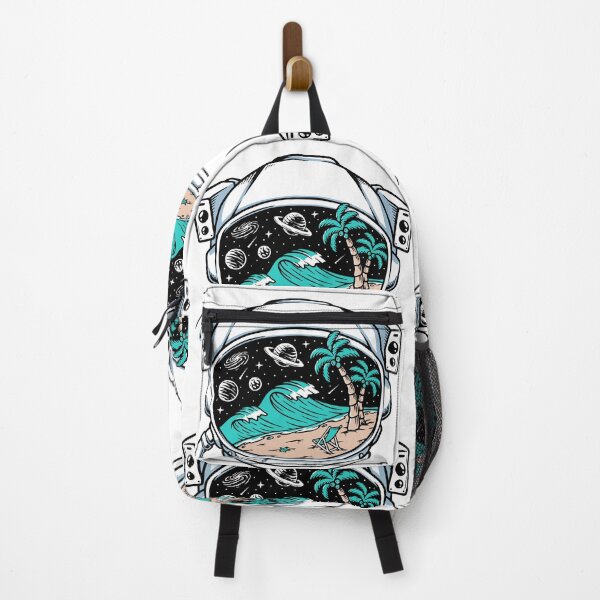 Item preview, Beach View in Astronaut Helmet designed and sold by Peekonet.