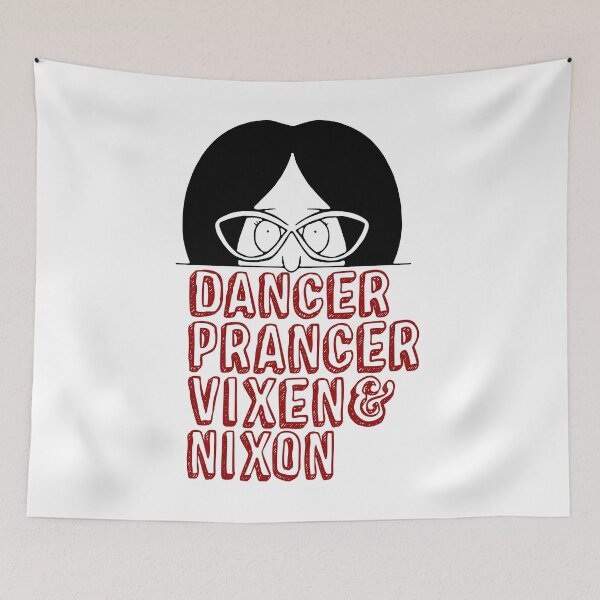 Item preview, Bobs Funny Cartoon Burgers - Dancer Prancer Vixen & Nixon designed and sold by AuroraCharles6.
