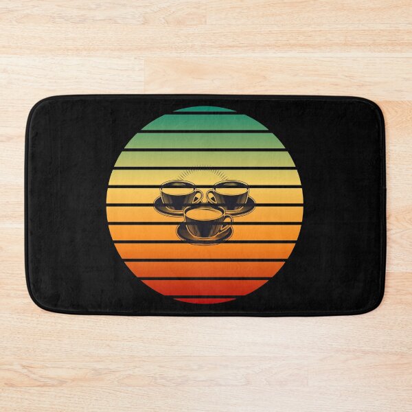Item preview, Coffee Vintage Retro Sunset designed and sold by crazycoffeefan.