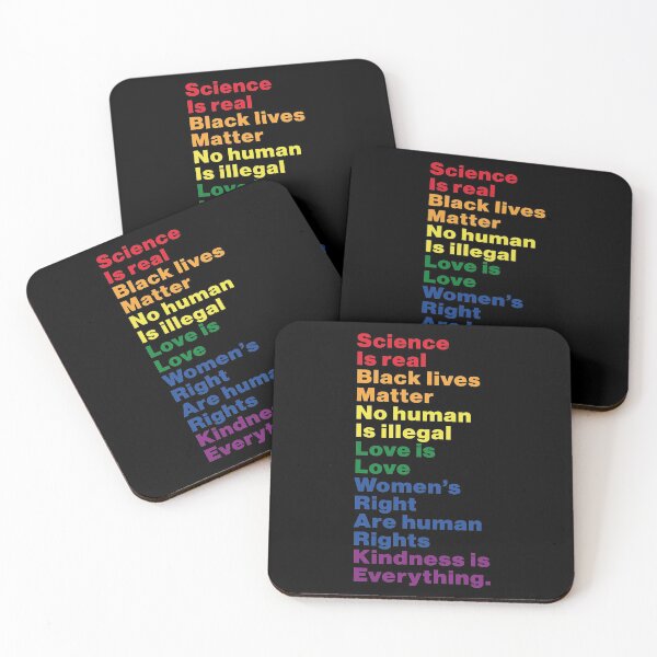 Item preview, Science Is Real Black Lives Metter Love Is Love designed and sold by pinkrabbit86.