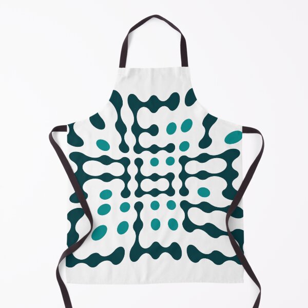 Item preview, Warped Metaballs Typography (Teal) designed and sold by John Uttley.