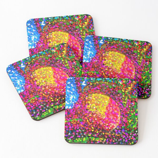 Item preview, Pointilism Peach designed and sold by GasconyPassion.