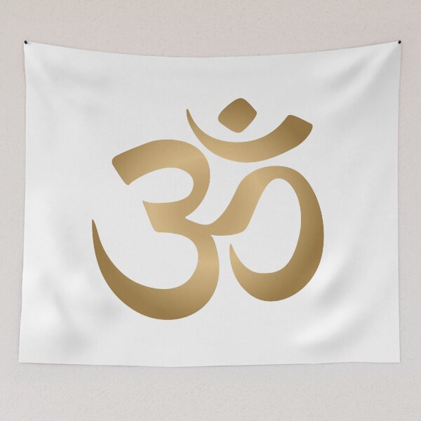 Item preview, Om symbol on white designed and sold by Bulloseed.