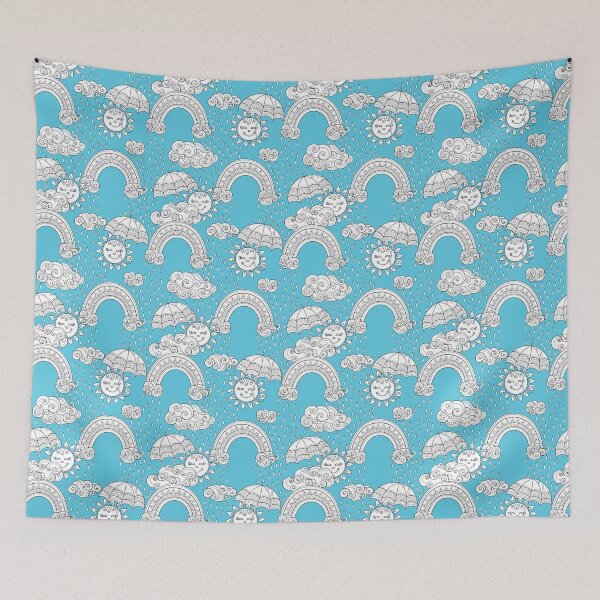 Item preview, Fairytale Weather Forecast Print designed and sold by lissantee.