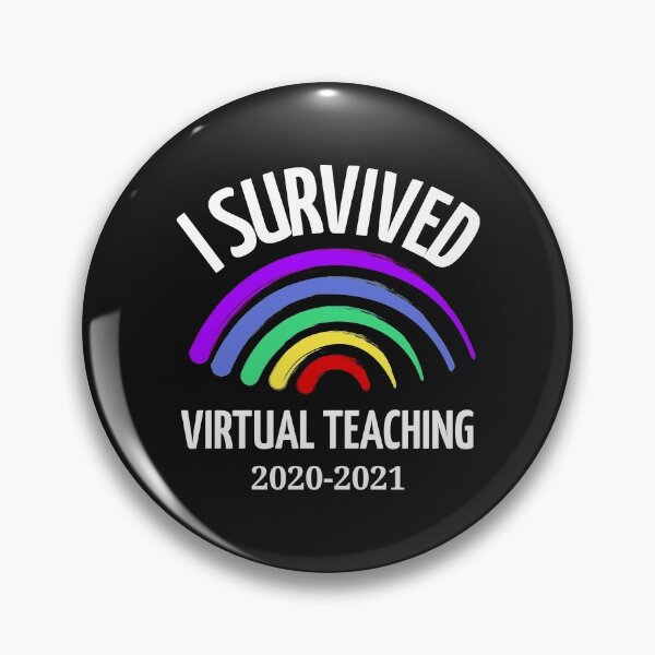 Item preview, I Survived Virtual Teaching - Funny Student Teacher designed and sold by JinkerCreations.