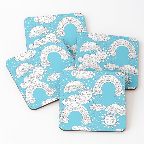 Item preview, Fairytale Weather Forecast Print designed and sold by lissantee.