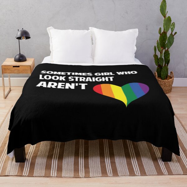 Item preview, Sometimes Girls who look straight arent Rainbow Lesbian  designed and sold by Rzelemenz.