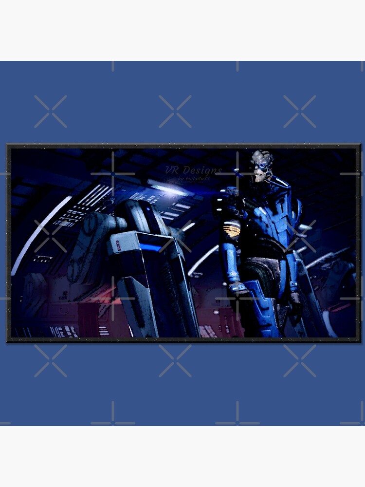 Disover Mass Effect: Garrus Vakarian Digital Painting (Paragon) Premium Matte Vertical Poster
