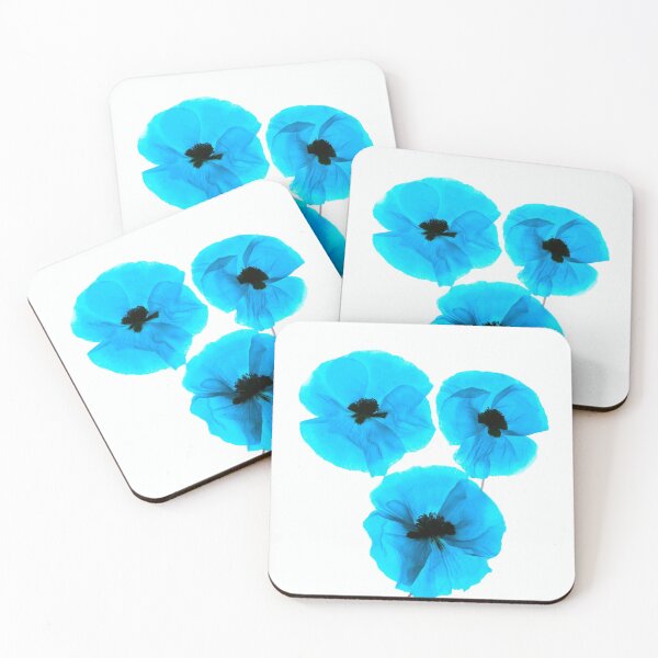 Item preview, Transparent Blue Flowers designed and sold by BilgePaksoylu.