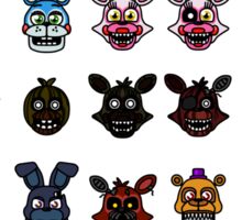 Five Nights at Freddys: Stickers | Redbubble