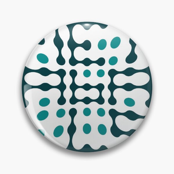 Item preview, Warped Metaballs Typography (Teal) designed and sold by John Uttley.