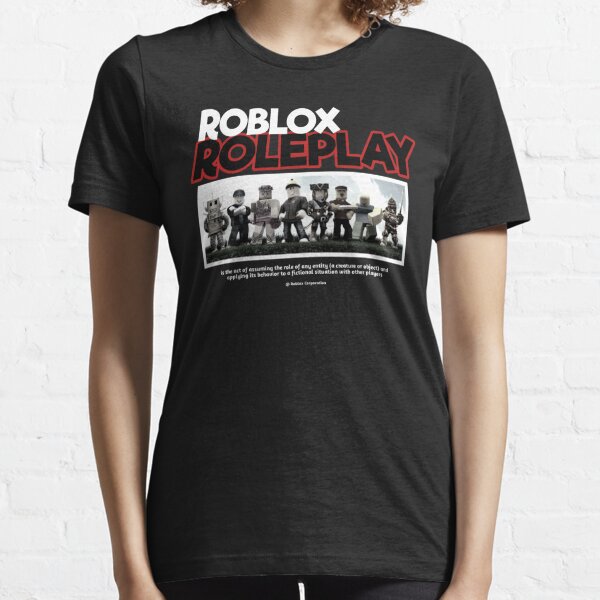 Roblox Roleplay T Shirts Redbubble - roblox black cop shirt