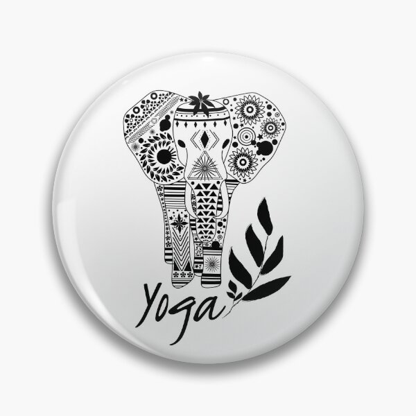 Item preview, Elephant mandala, Floral elephant, Elephant art, Yoga designed and sold by cyhdesign.
