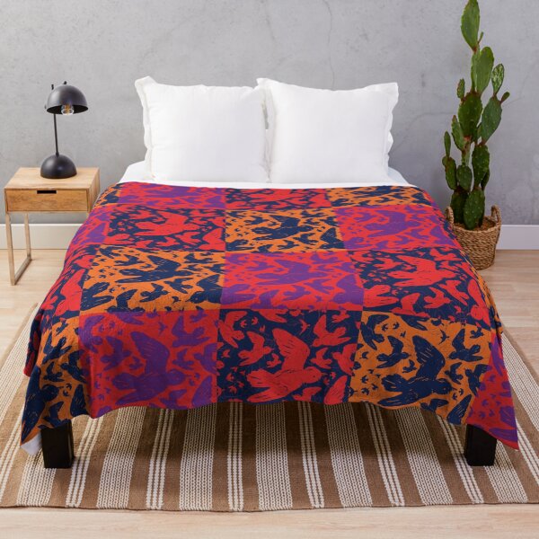 Item preview, Sunset Sparrow Patchwork designed and sold by Redhillcreative.