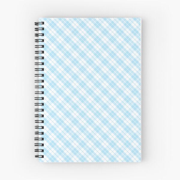 Item preview, light baby blue tartan pattern designed and sold by ImagineKaye.