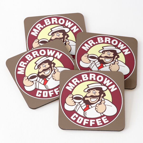 Item preview, Mr. Brown Coffee Logo designed and sold by Clarkrd2.