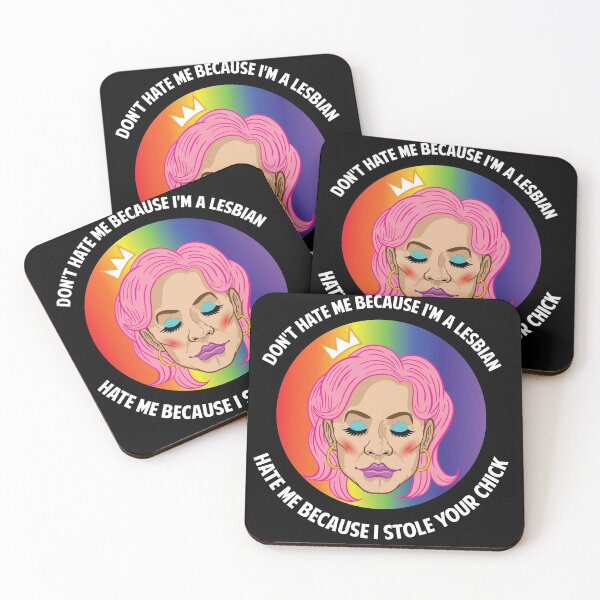Item preview, Dont hate my because Iam Lesbian LGBT Pride Rainbow Lesbian  designed and sold by Rzelemenz.