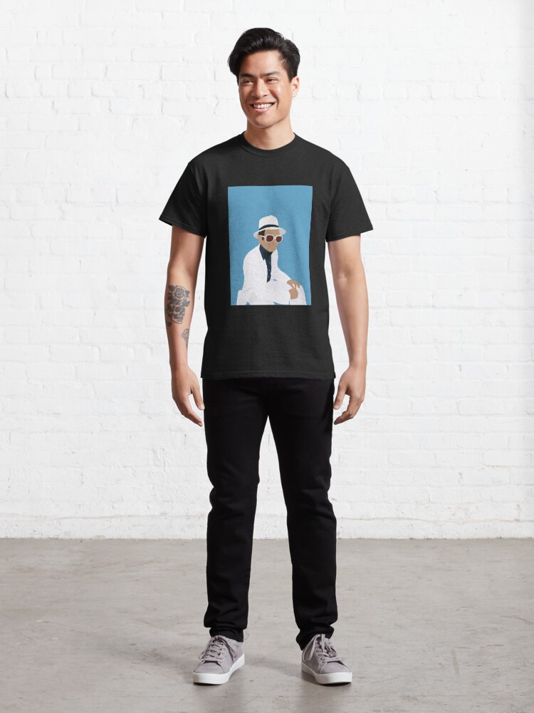 Discover Retro Elton Music John Print Art Fans Classic T-Shirt