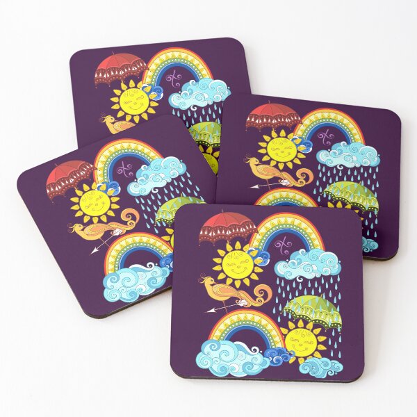 Item preview, Fairytale Weather Forecast Print designed and sold by lissantee.