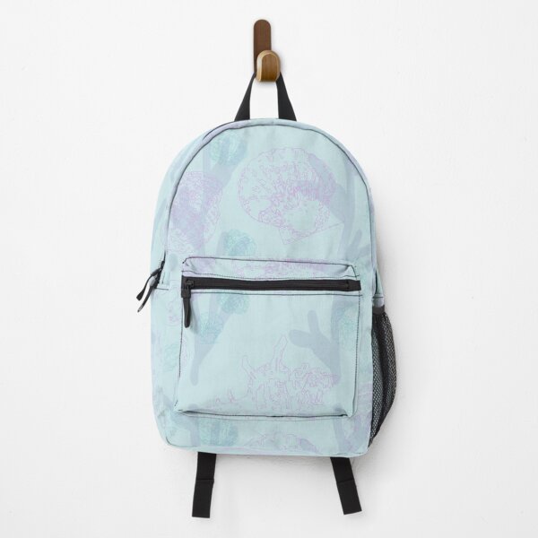 Item preview, Seashells seaweed pattern pearl in mint designed and sold by Breurs.