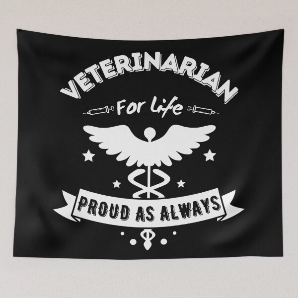 Item preview, Funny Veterinarian For Life Proud As Always for Hospital Doctors And Staffs designed and sold by MyPrintCharming.