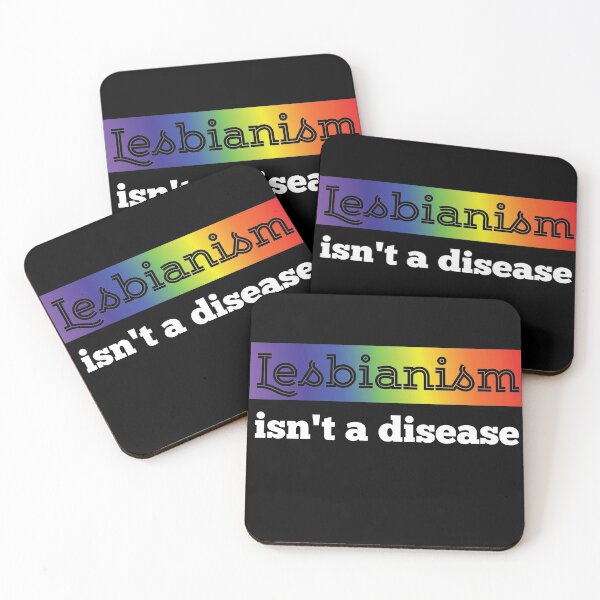 Item preview, Lesbianism istn a Disease LGBT equality Rainbow Lesbian  designed and sold by Rzelemenz.
