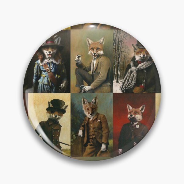 Item preview, Vintage And Historical Foxes designed and sold by mictomart.
