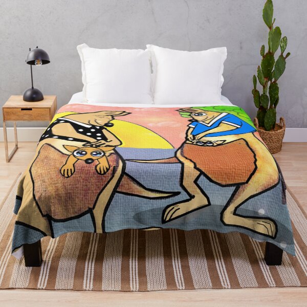 Item preview, kangaroos designed and sold by Shirley cute art .