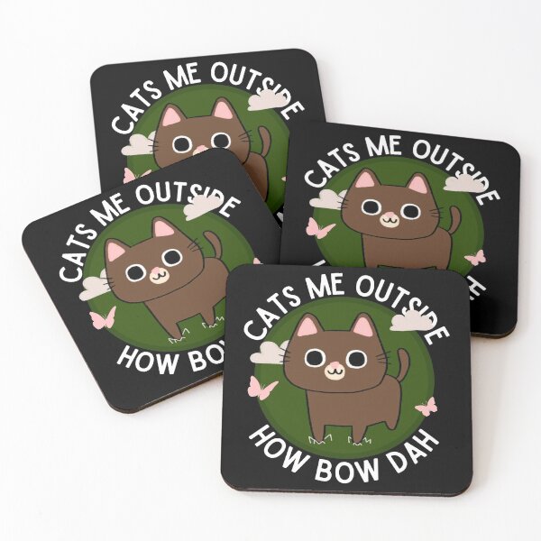 Item preview, CATS ME OUTSIDE HOW BOW DAH? (OUTDOOR CAT) designed and sold by Mixture-DESIGN.