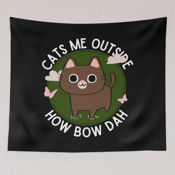 Item preview, CATS ME OUTSIDE HOW BOW DAH? (OUTDOOR CAT) designed and sold by Mixture-DESIGN.