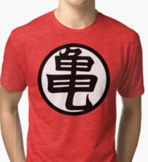 Kame Senin Kanji T-shirt chiné