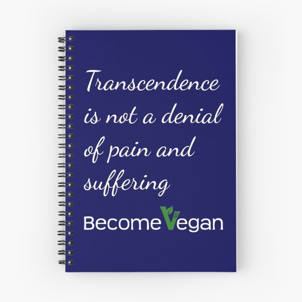 Item preview, Transcendence or denial - be vegan - whtxt designed and sold by reIntegration.