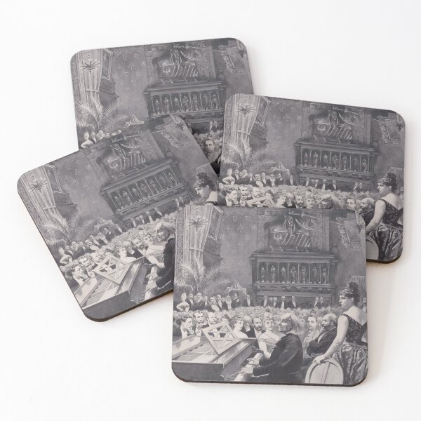 Item preview, Franz Liszt giving piano recital designed and sold by vivalarevolucio.