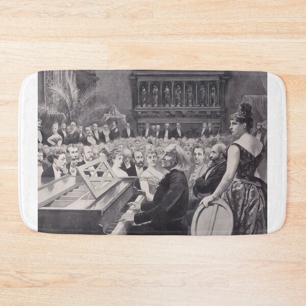 Item preview, Franz Liszt giving piano recital designed and sold by vivalarevolucio.