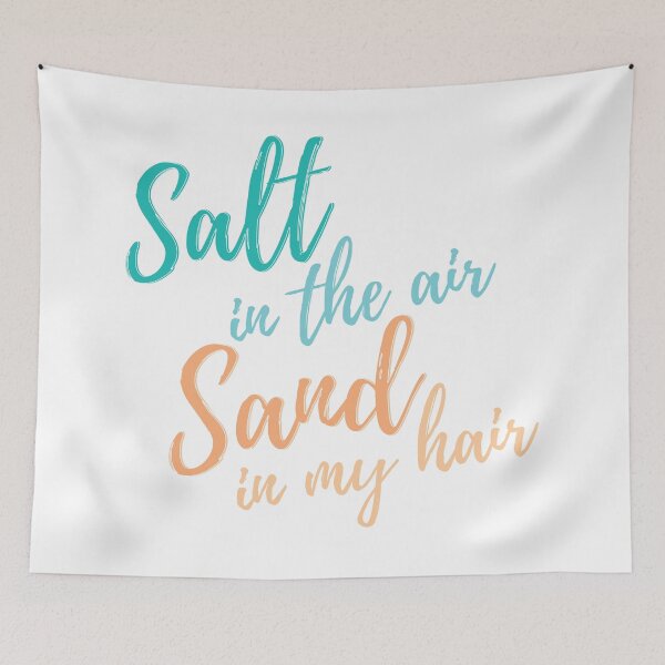 Item preview, Summer Salt in the Air Sand in my Hair Text designed and sold by TheMajesticGoat.