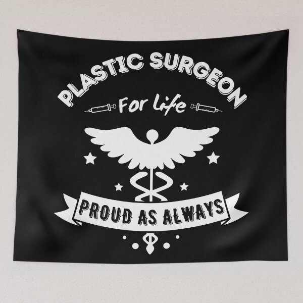 Item preview, Funny Plastic Surgeon For Life Proud As Always for Hospital Doctors And Staffs designed and sold by MyPrintCharming.