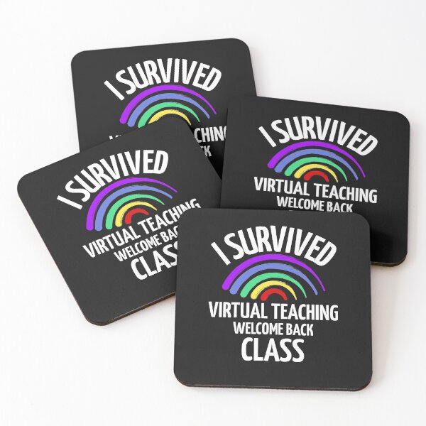 Item preview, I Survived Virtual Teaching - Back to School designed and sold by JinkerCreations.