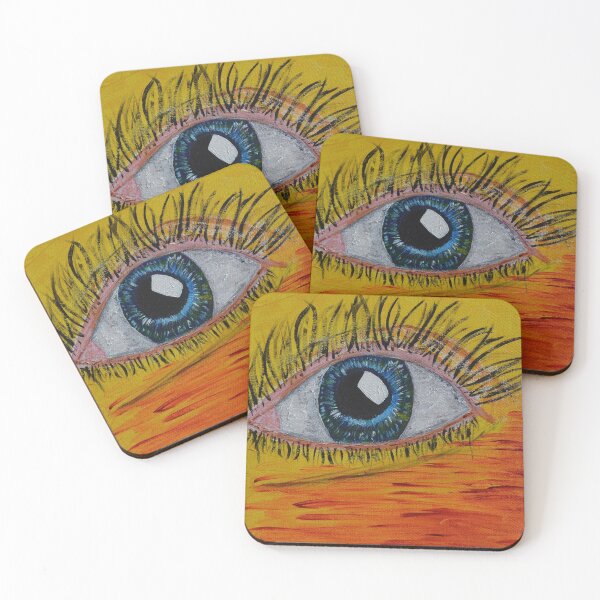 Item preview, Eye painted using acrylic on cotton canvas designed and sold by VonnyDoodles.