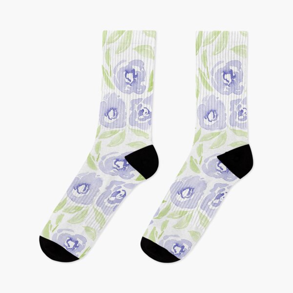 Item preview, Wild Roses | Periwinkle Blue designed and sold by RebeccaFlaherty.