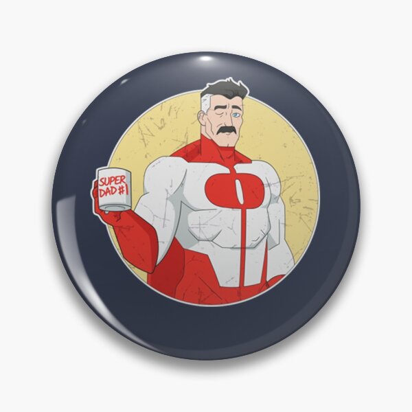 Item preview, Omni Man Super Dad designed and sold by Needlesofsvet.