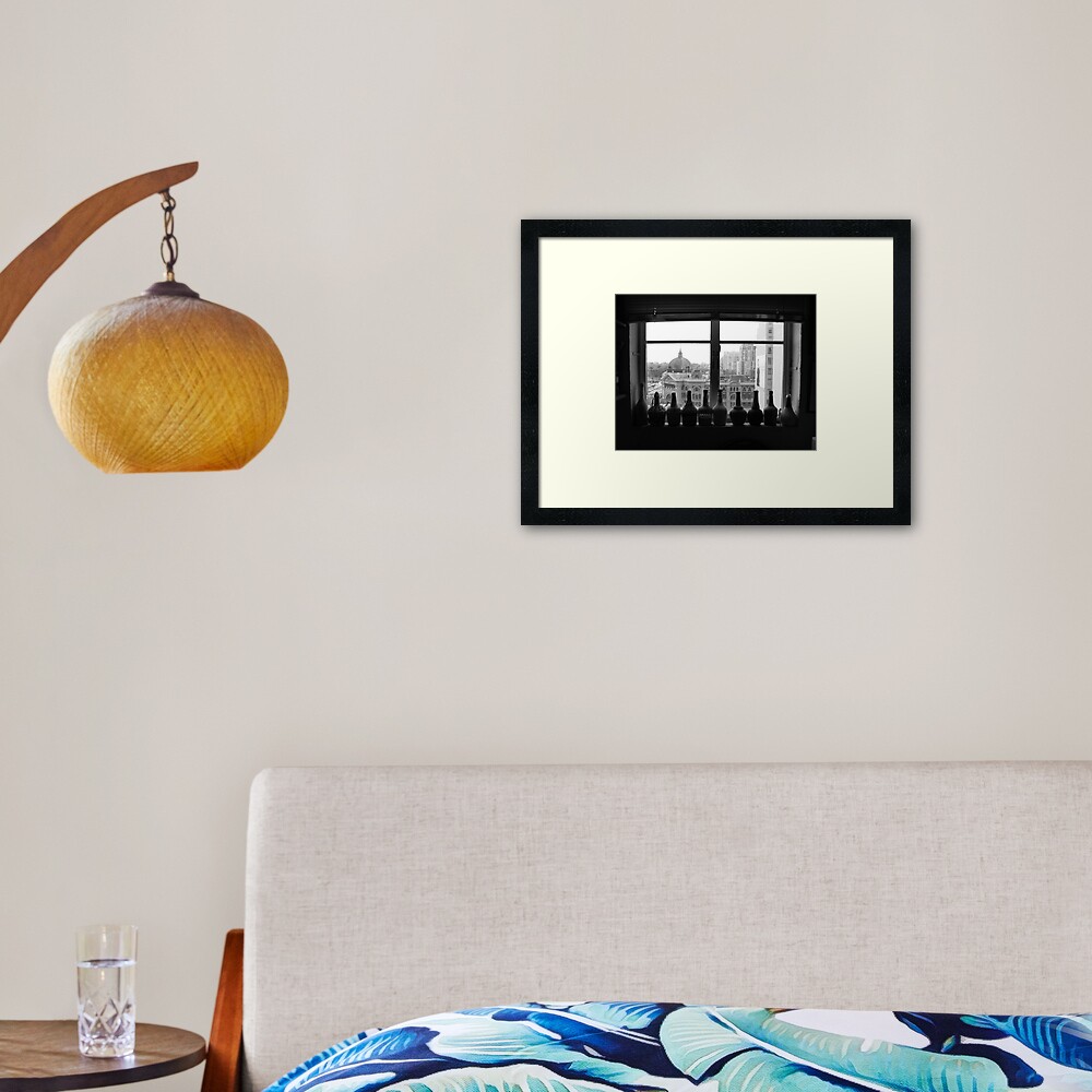 Flinders St Inside & Out Framed Art Print