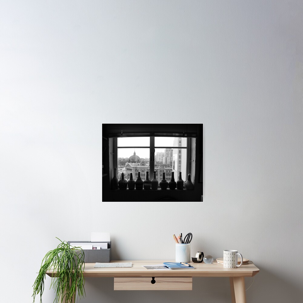 Flinders St Inside & Out Poster