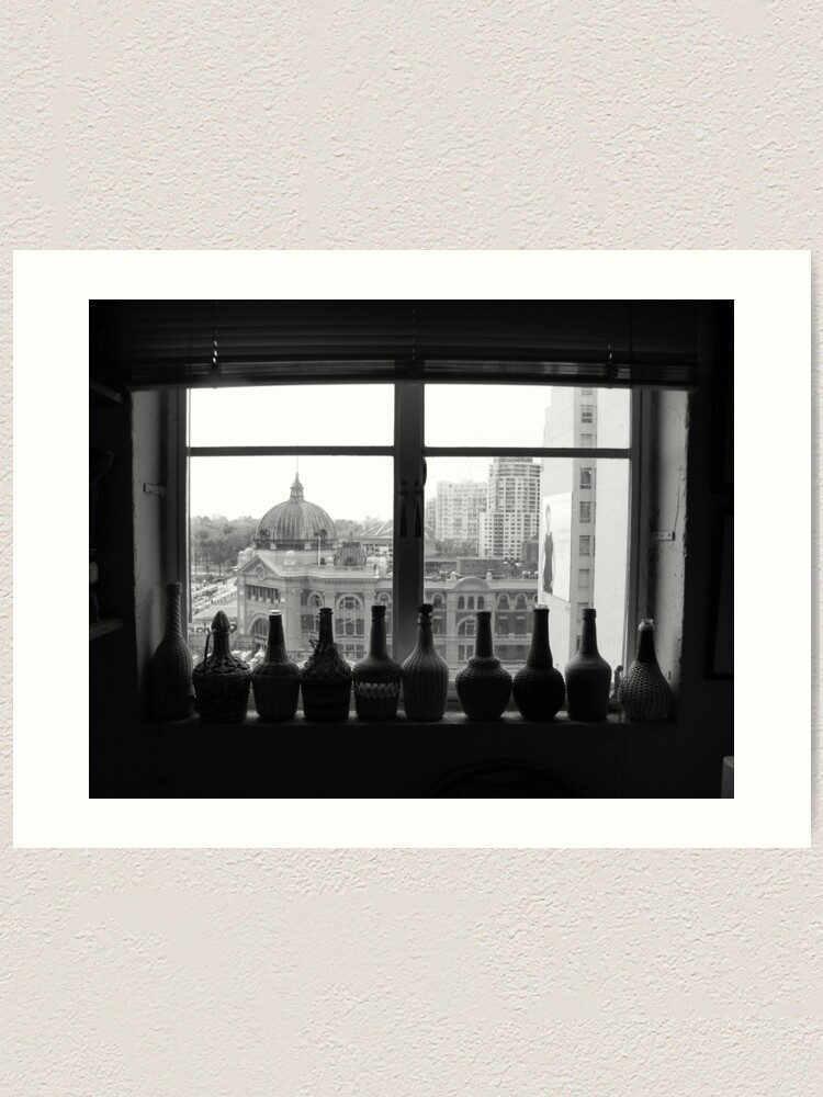 Alternate view of Flinders St Inside & Out Art Print