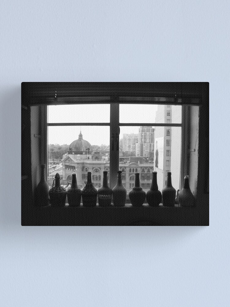 Alternate view of Flinders St Inside & Out Canvas Print
