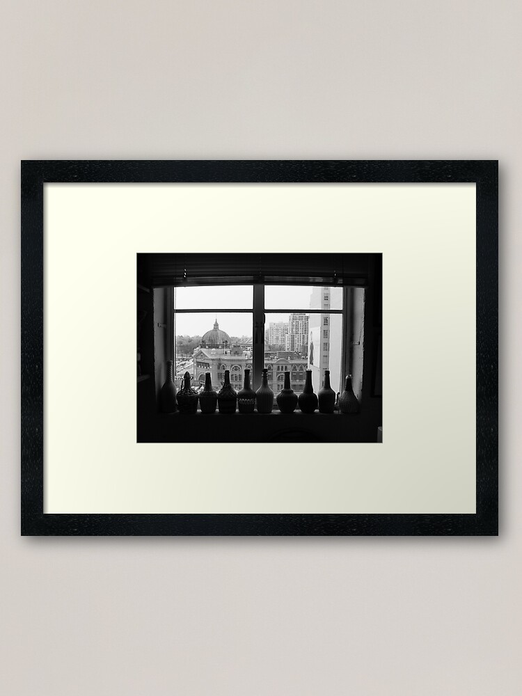 Alternate view of Flinders St Inside & Out Framed Art Print