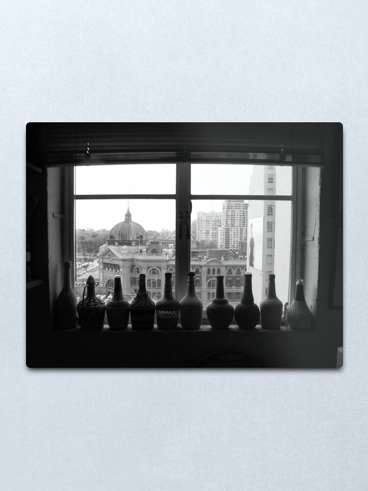 Alternate view of Flinders St Inside & Out Metal Print