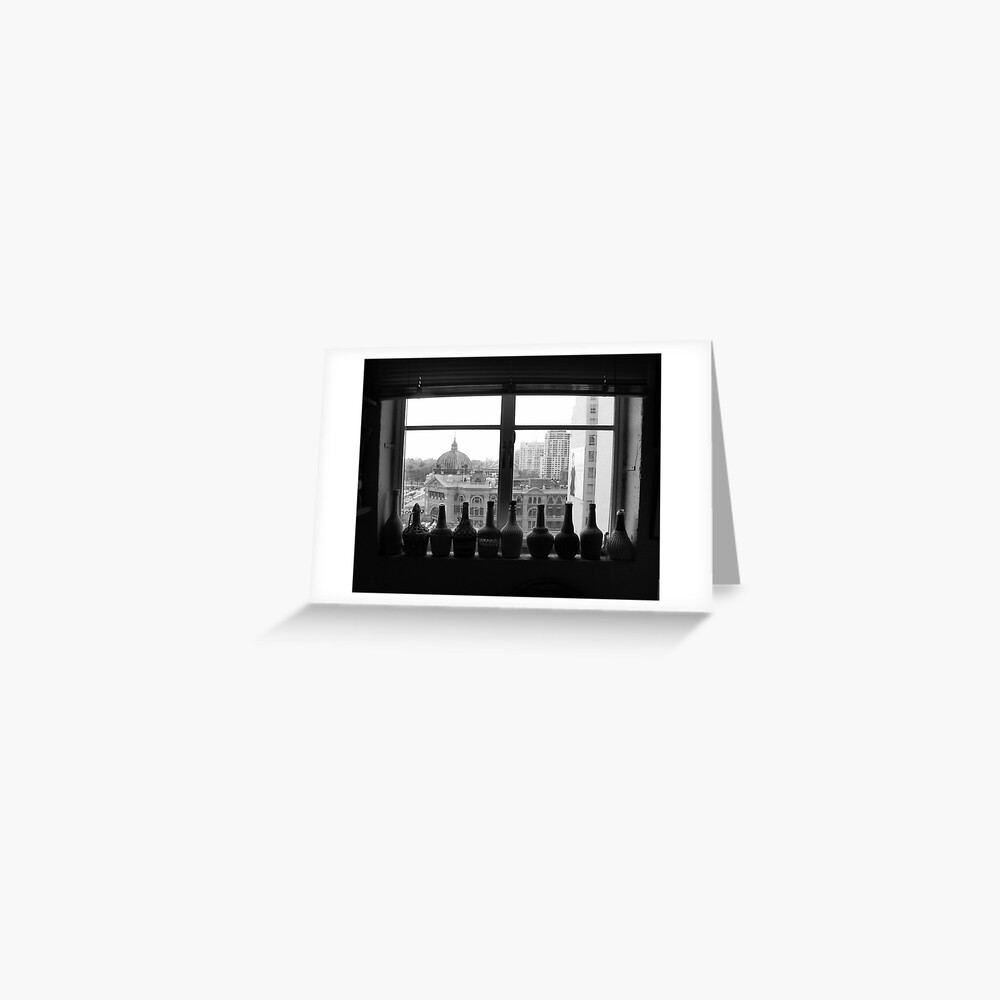 Flinders St Inside & Out Greeting Card